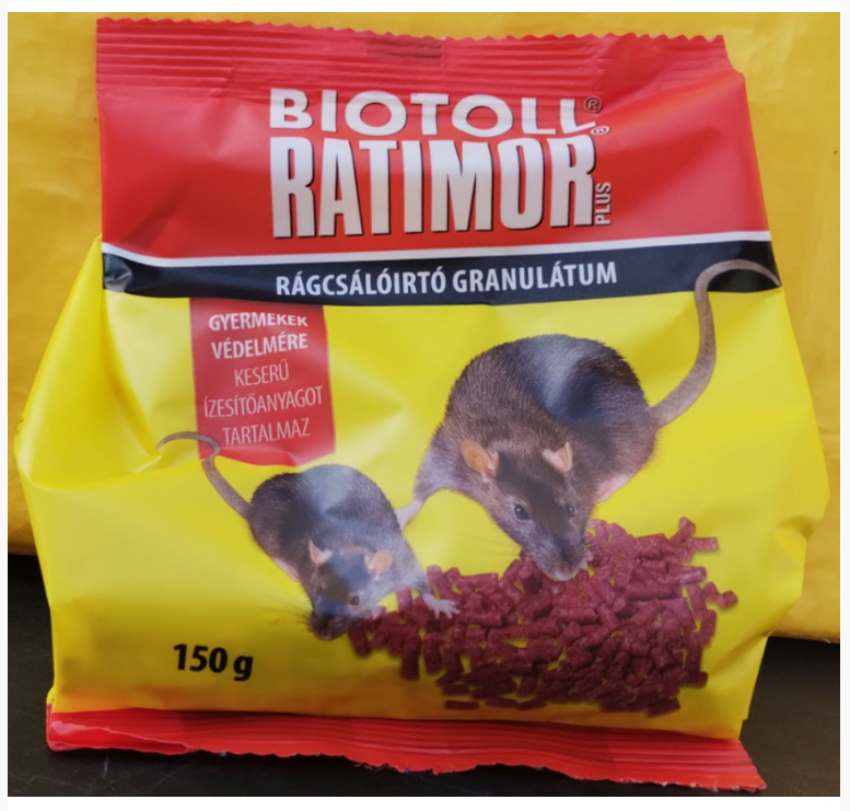 Ratimor plus Rodentizid Granulat rot 150 g