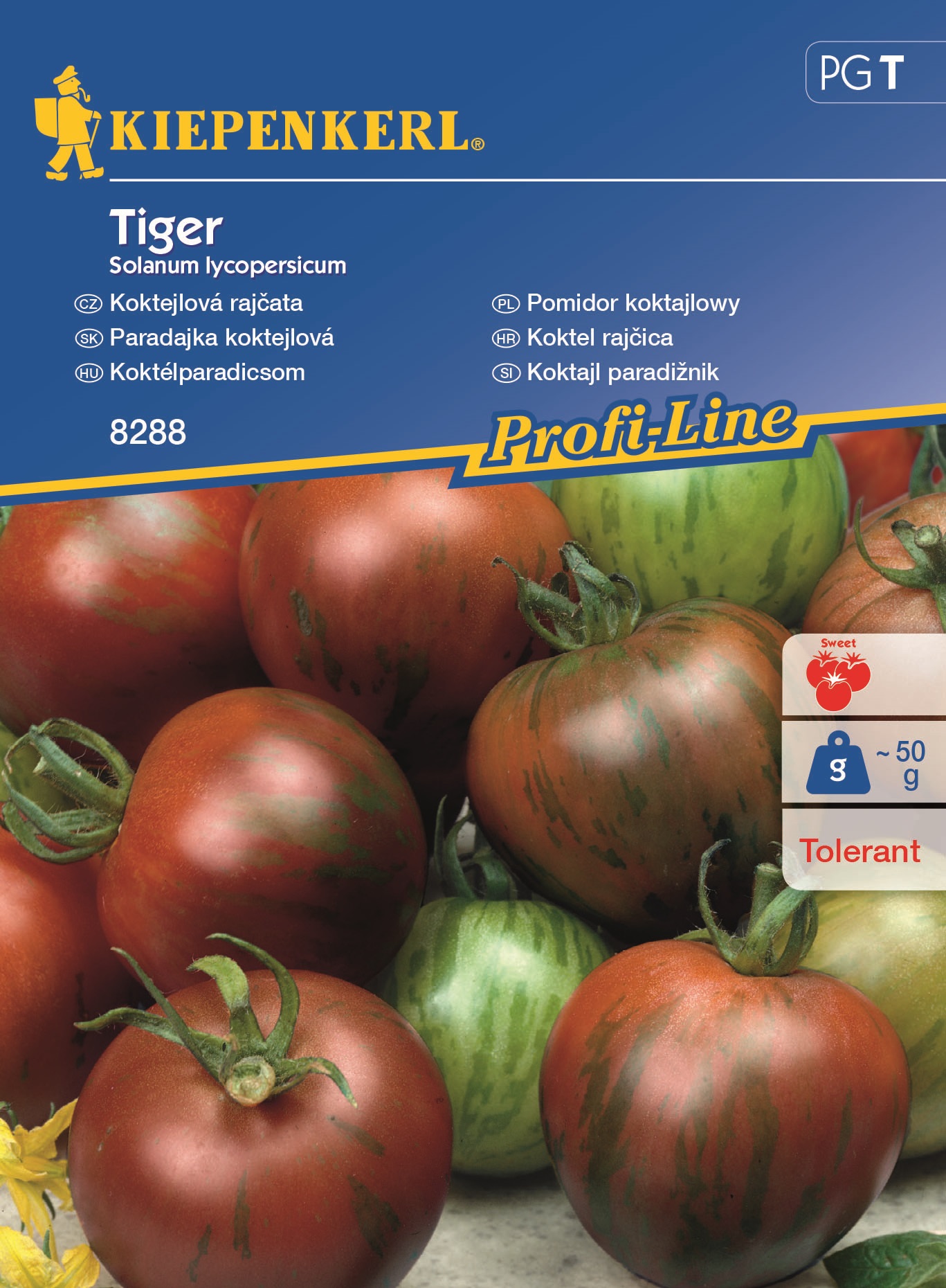 Cocktail tomatoes Tiger Kiepenkerl 5 pcs