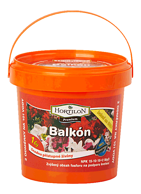 Vödrös granulált műtrágya (Hortilon) Balkon 0,5 kg