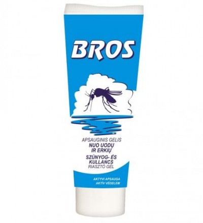 Bros Mücken- und Zeckenabwehrgel 50 ml