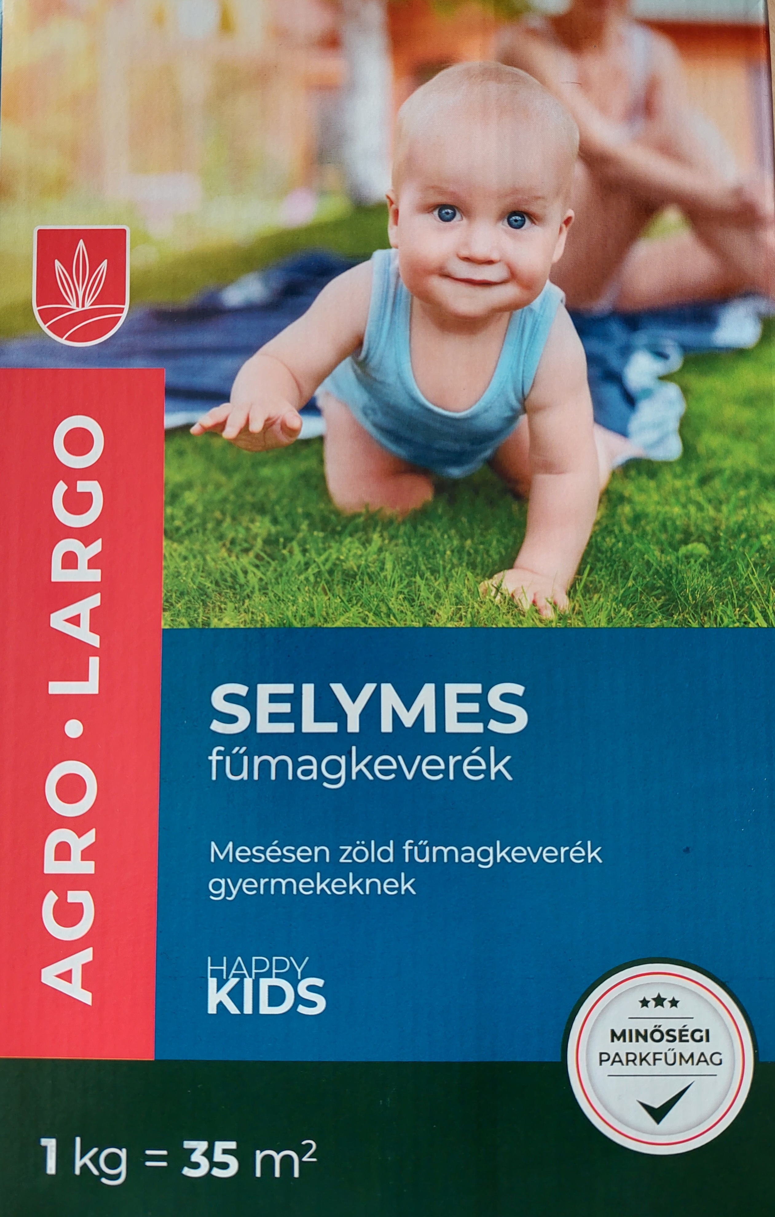 Fűmag Happy Kids (selymes pázsit) fűmagkeverék 1 kg