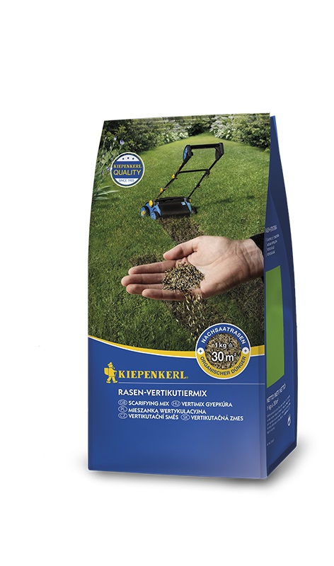 Verti-Mix Rasendünger nach Pflanzenaufgang + Grassamenmischung 1 kg Kiepenkerl