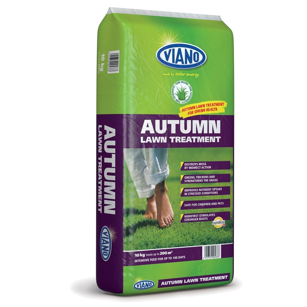 Viano Herbstkur Bio-Rasennahrung Herbstvorbereitung 6+6+16+2MgO 10 kg