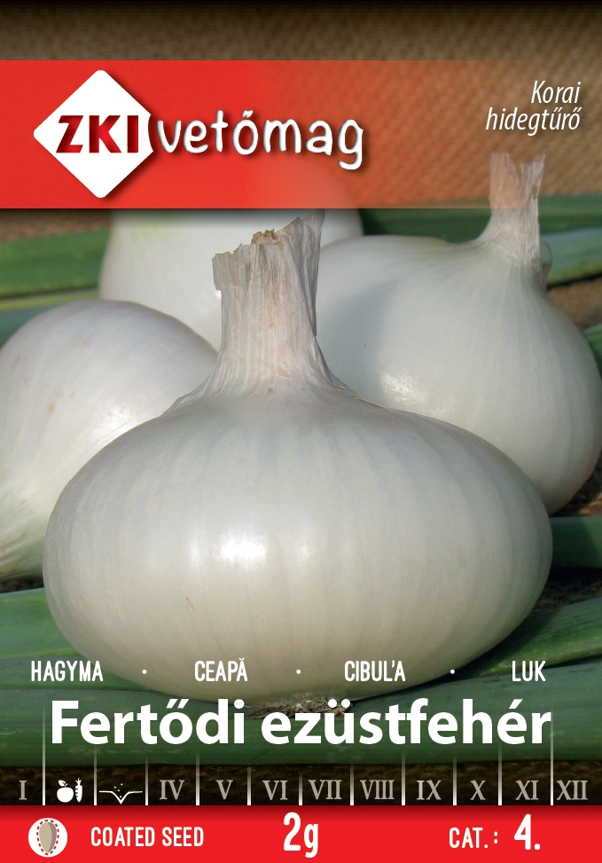 Perlzwiebel (weiße Zwiebel) Fertődi silberweiß 2g ZKI