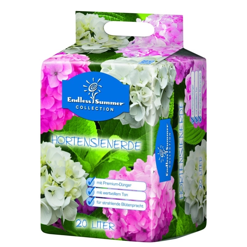 Floragard "Endless Summer" potting soil for white and pink hydrangeas 20 l
