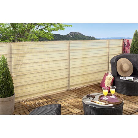 Fence mesh "Havana" brown 1,5x5 m