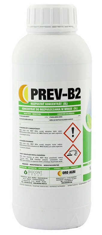 Prev-B2 Foliar fertilizer 1 l