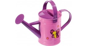 Children's watering can metal pink