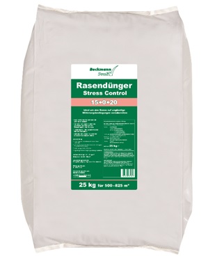 Beckmann summer stress management, long-acting lawn manure 15-0-20 25 kg