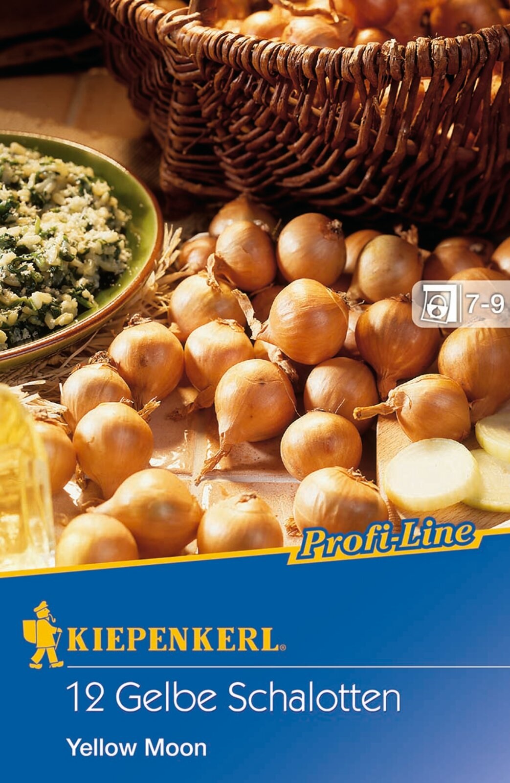 Dugh Onion Shallots Yellow Moon (yellow) Kiepenkerl 12 pcs