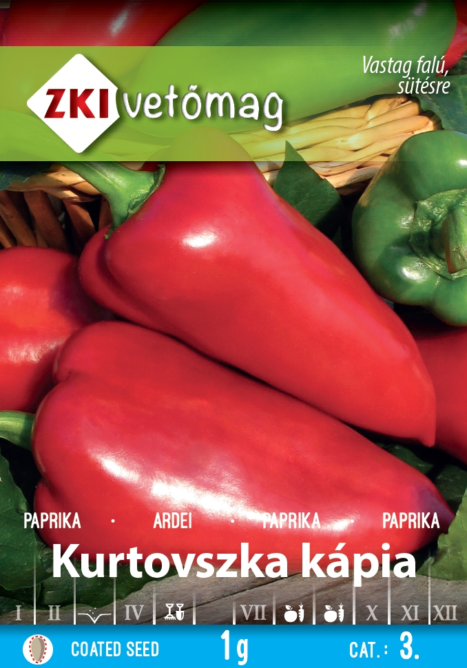 Bell peppers (capers) Kurtovszka 1g ZKI