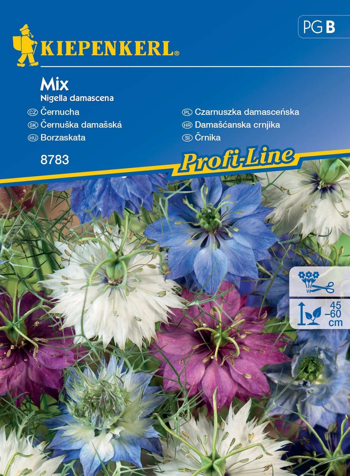 Borzaskata colour mix 60 seeds Kiepenkerl