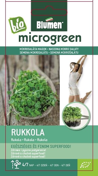 Mikro-Salatsamen BIO Rucola Blumen 40 g