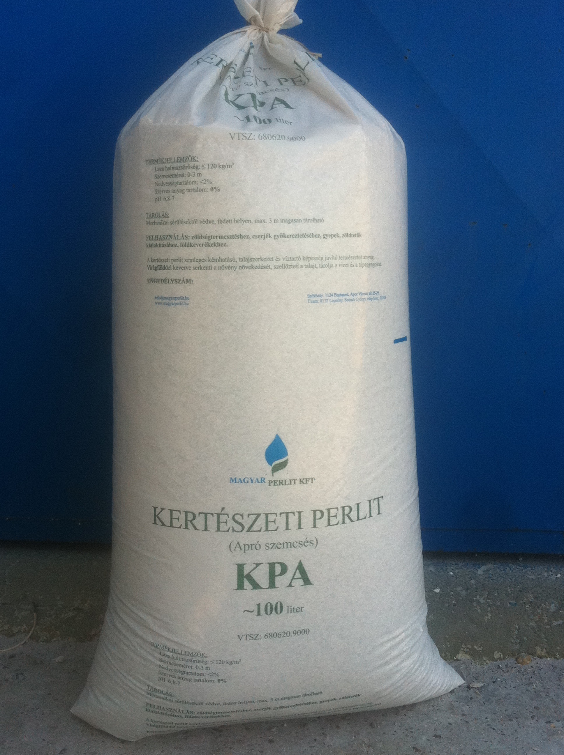 Horticultural Perlite Hungarian small 50 l