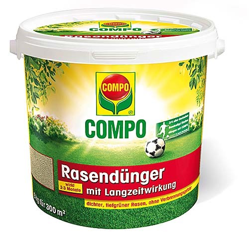 Compo Langlebiger Rasendünger 8 kg