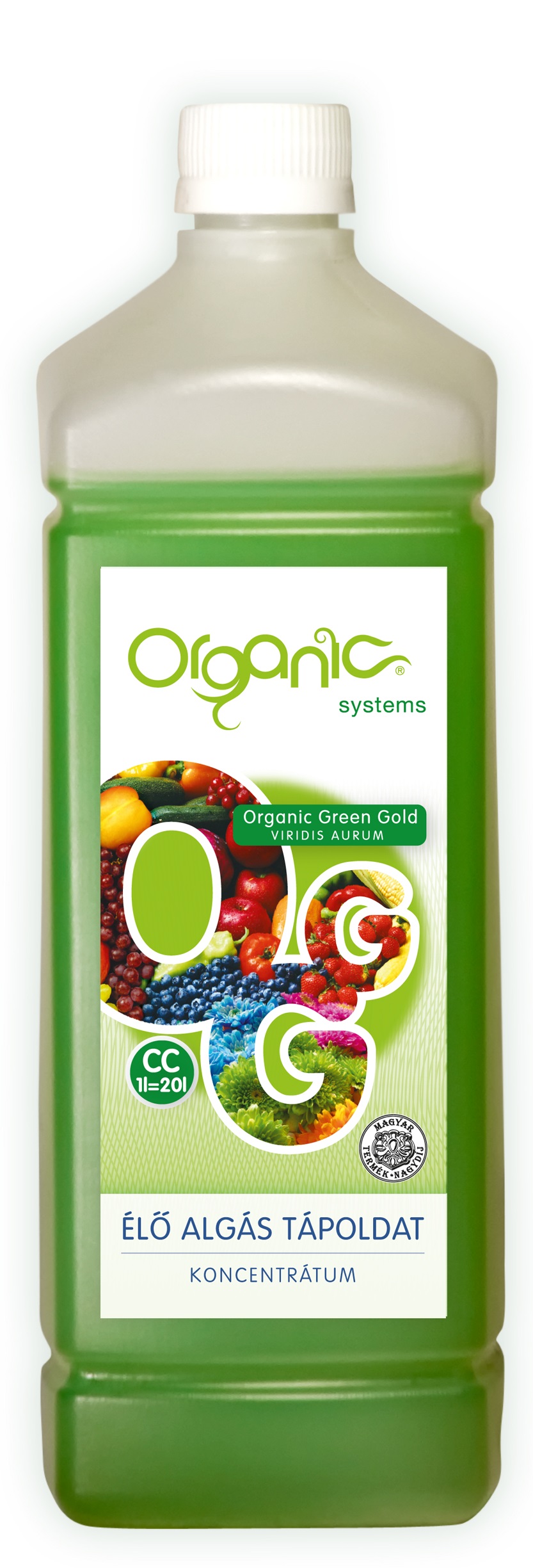 Organic Green Gold Lebendalgen-Nährlösung 1l