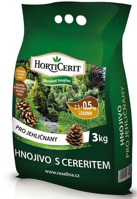 Granulált műtrágya (Horticerit) Tűlevelű 3 kg