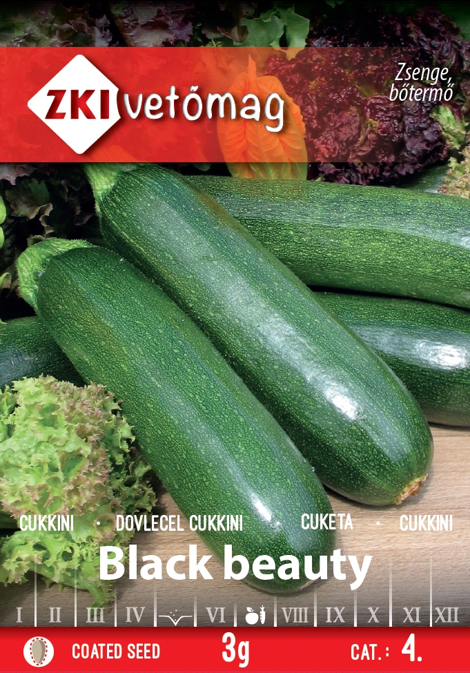 Courgette Black beauty 3g ZKI