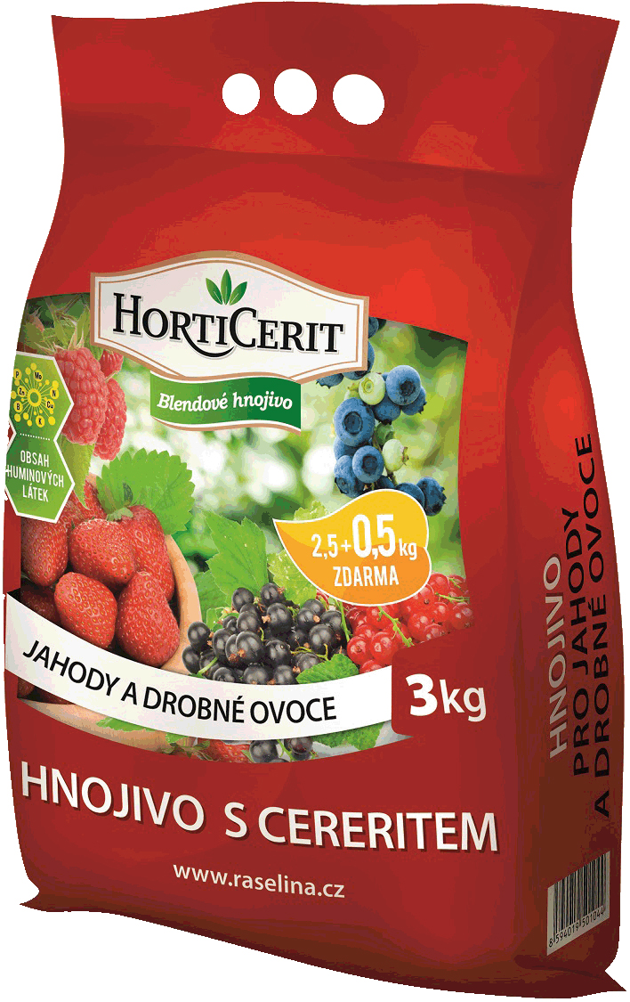 Granulált műtrágya (Horticerit) Eper és apró gyümölcs 3 kg