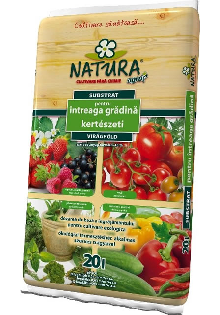 Potting soil gardening Natura 20 l