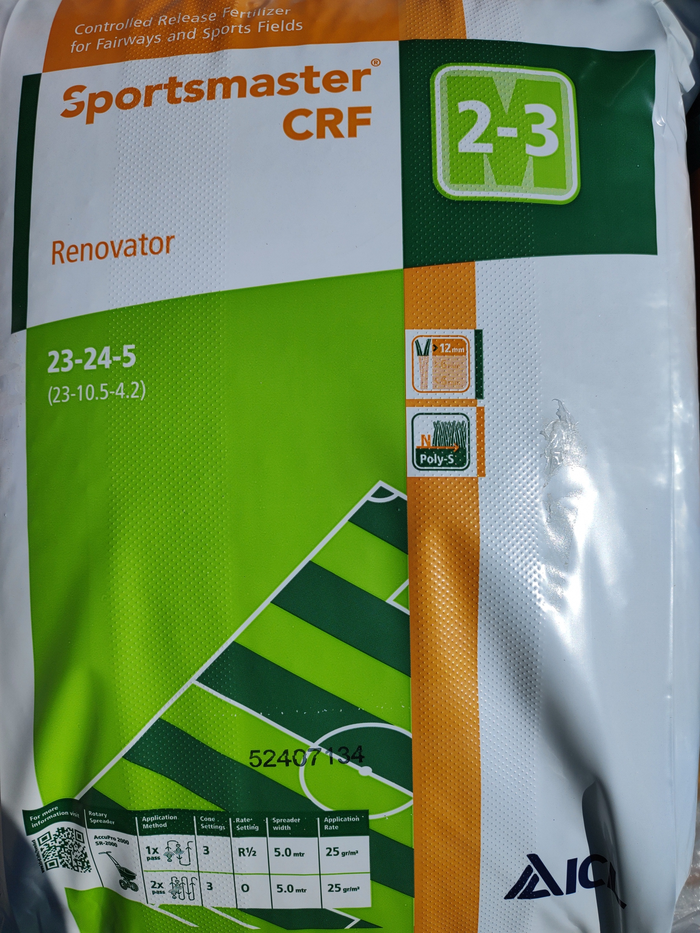 ICL Sportsmaster Renovator (23+24+05) 2-3 hó 25 kg