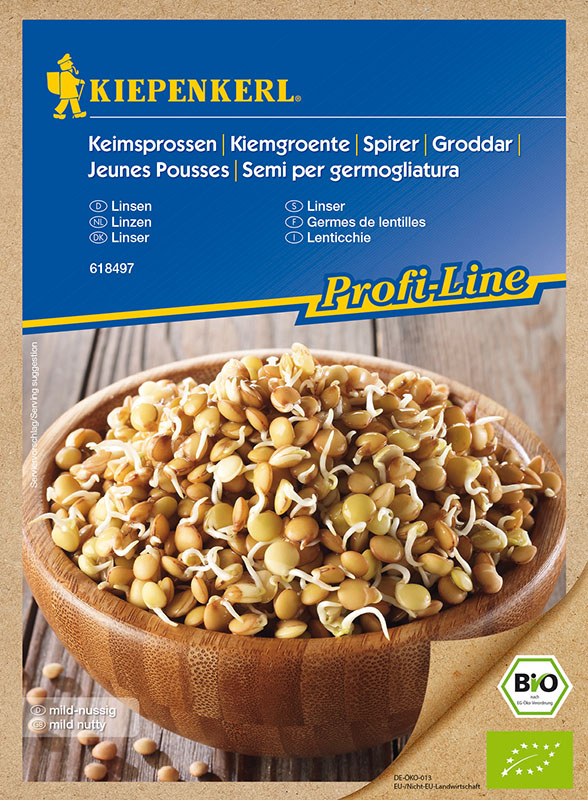 Csíramag Bio Lencse Kiepenkerl 60 g