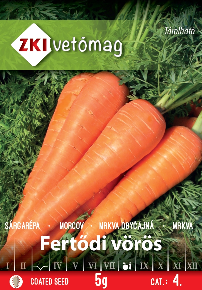 Carrot Fertődi Red 5g ZKI