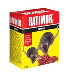 Ratimor plus Rodentizid Granulat rot 150 g