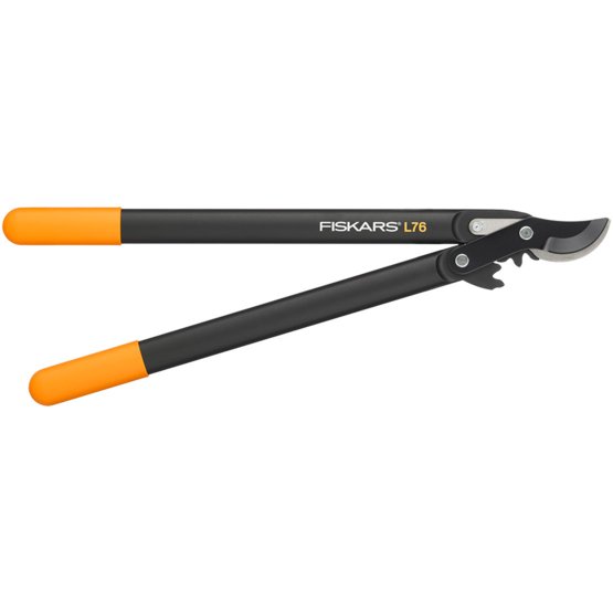 Ágvágó Fiskars PowerGear™ műanyag fogaskerekes, ollós fejű (M) L76