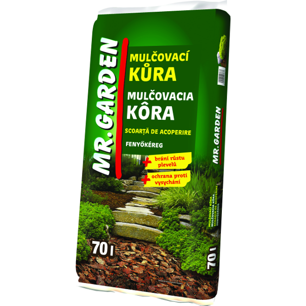 Decorative bark "Natural" Mr. Garden 70 l