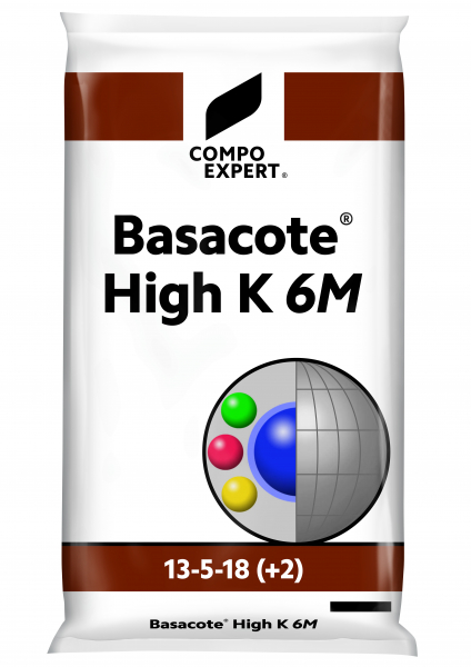 Basacote Plus High K 13+5+18+2MgO+TE 6 Monate 25 kg