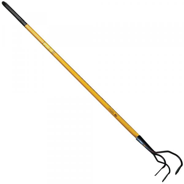 Cultivator with forged yellow handle MUTA PROFI