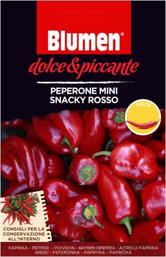 Mini-Snack Peperoni - süße Blumen (ca. 10-20 Körner)