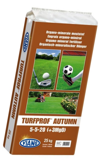 Viano Turfprof Herbst Bio-Rasenpflege 5-5-20 25 kg