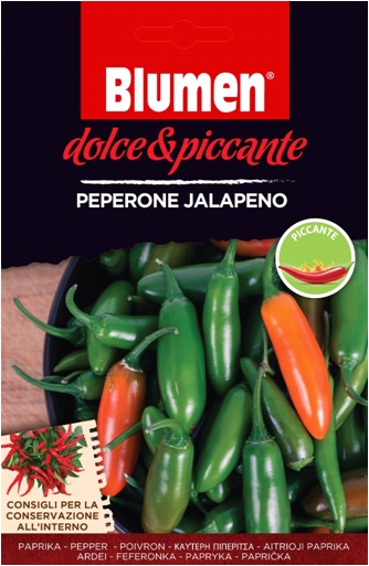 Jalapeno pepperóni – csípős Blumen (kb. 10-20 szem)