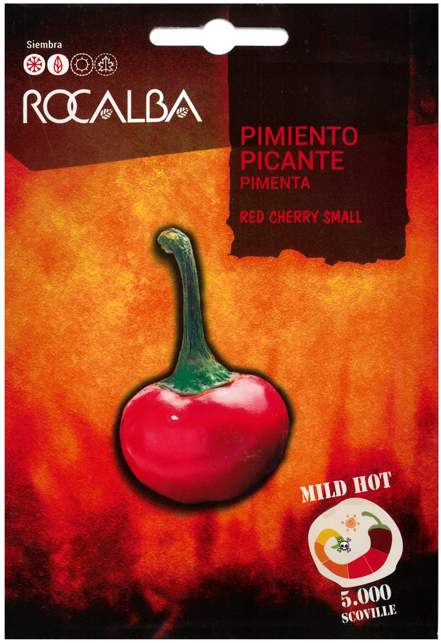 Chilli pepper Red Cherry Small Rocalba 0,5 g