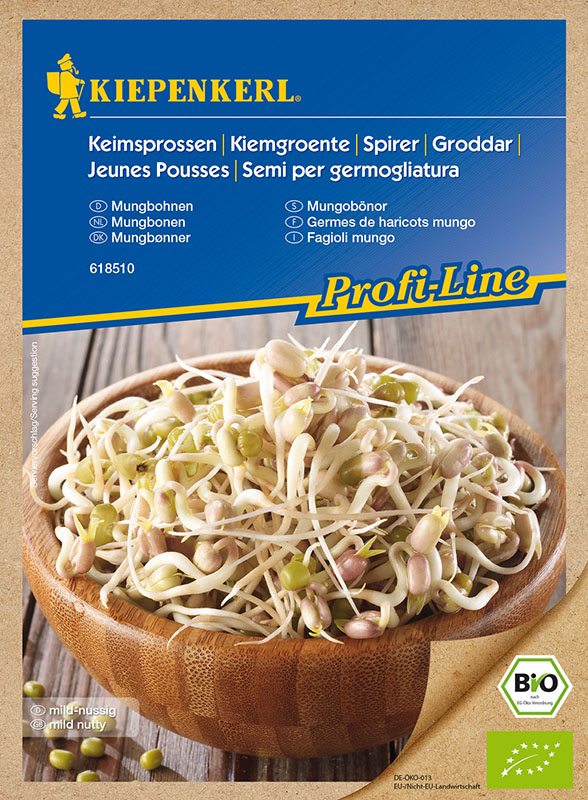 Gekeimte Bio-Mungobohne Kiepenkerl 75 g