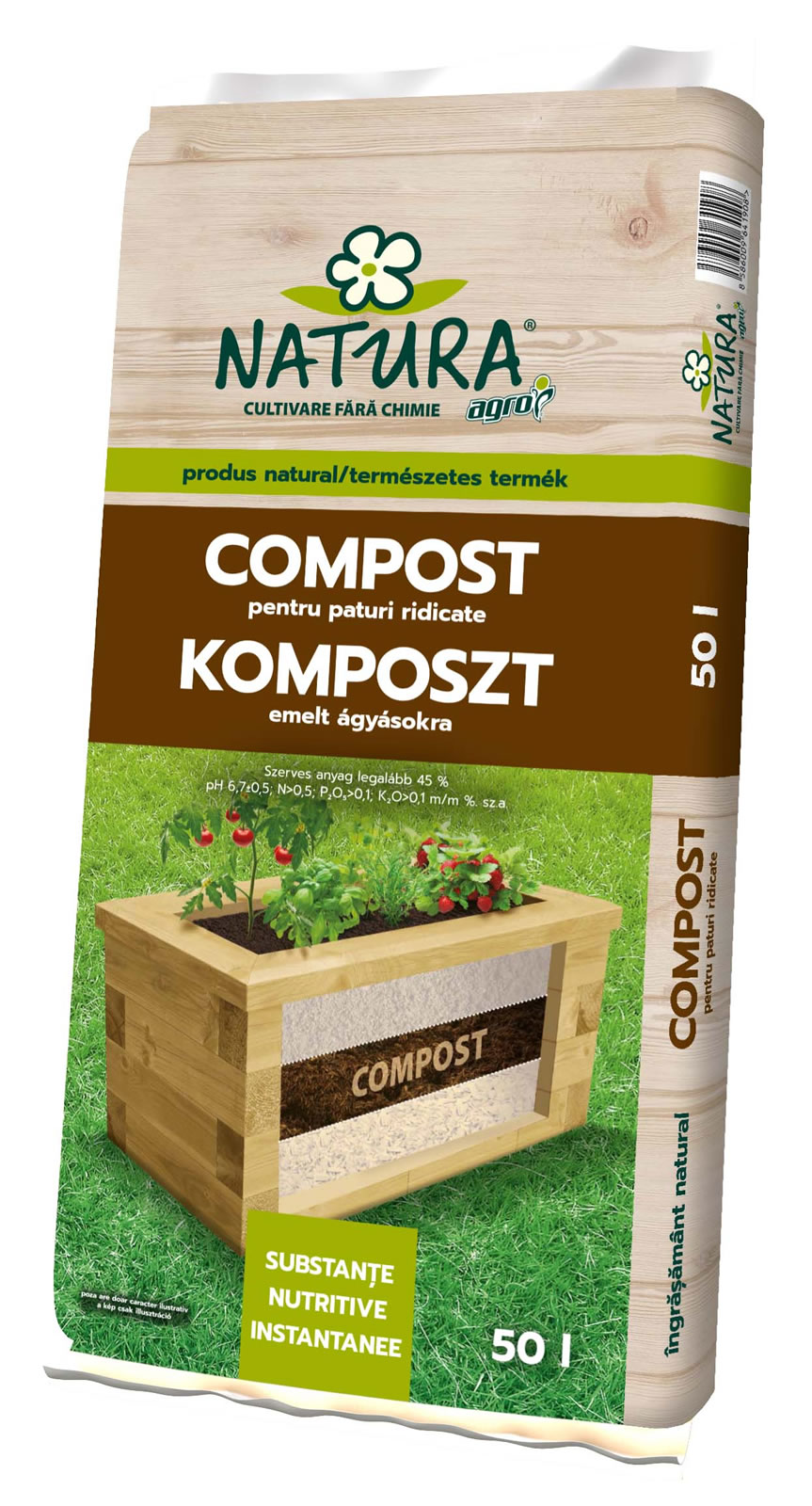 Kompost-Hochbeet Natura 50 l