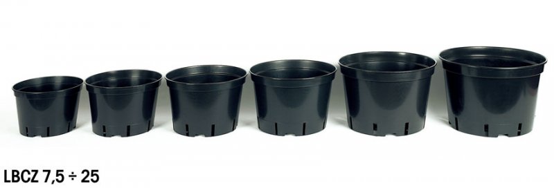 Plastic pots 23,7x15,4 cm 5 l LBCZ