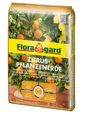 Floragard Blumenerde für Zitrusfrüchte 10 l